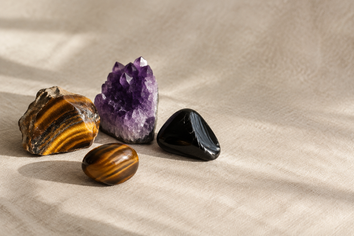 Crystal still life for the Hero banner